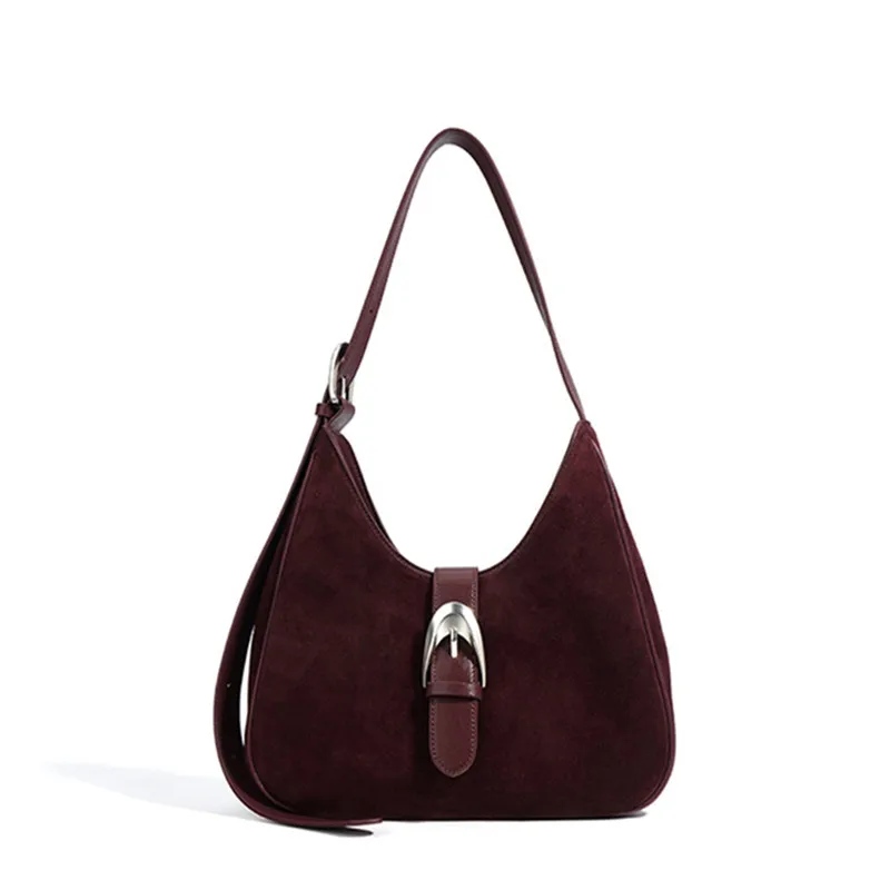 Французский нишевый дизайн, матовая серая высококачественная женская сумка на одно плечо, замшевая женская сумка из телячьей кожи, женские повседневные кошельки
Французский нишевый дизайн, матовая серая высококачественная женская сумка на одно плечо, замшевая женская сумка из телячьей кожи, женские повседневные кошельки