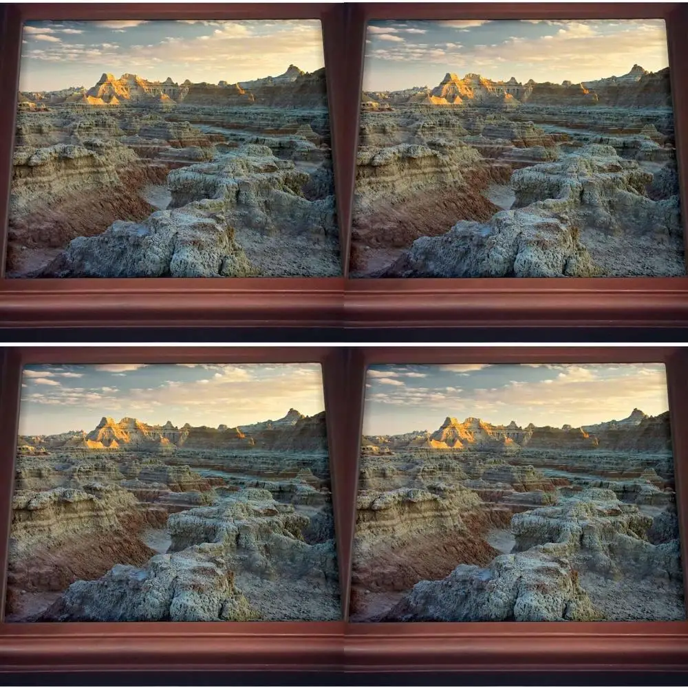 Держатель керамической плитки South Dakota Badlands National Park Sunset Mountain, 8x8, коричневый
Держатель керамической плитки South Dakota Badlands National Park Sunset Mountain, 8x8, коричневый