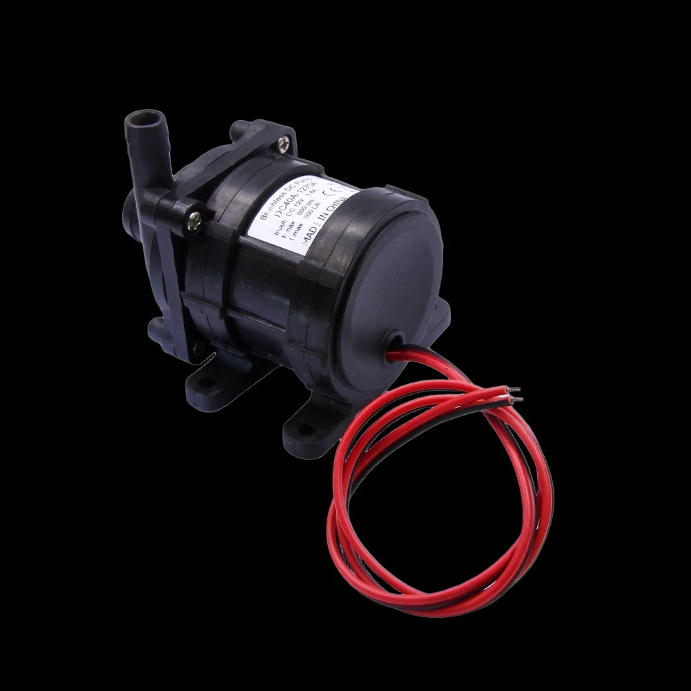 12V Brushless For Water Pump with 500L/H Flow Rate and 600cm Maximum Head for For Water Heating Mattress and Food Circulation
12V Brushless For Water Pump with 500L/H Flow Rate and 600cm Maximum Head for For Water Heating Mattress and Food Circulation
