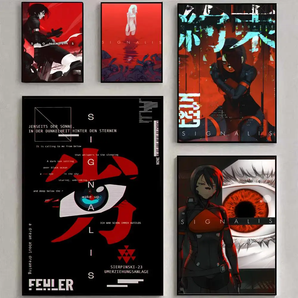 S_Signalis Survival Painting Calligraphy pictures Room Home bedroom interior wall decoration painting Canvas Poster art mural
S_Signalis Survival Painting Calligraphy pictures Room Home bedroom interior wall decoration painting Canvas Poster art mural