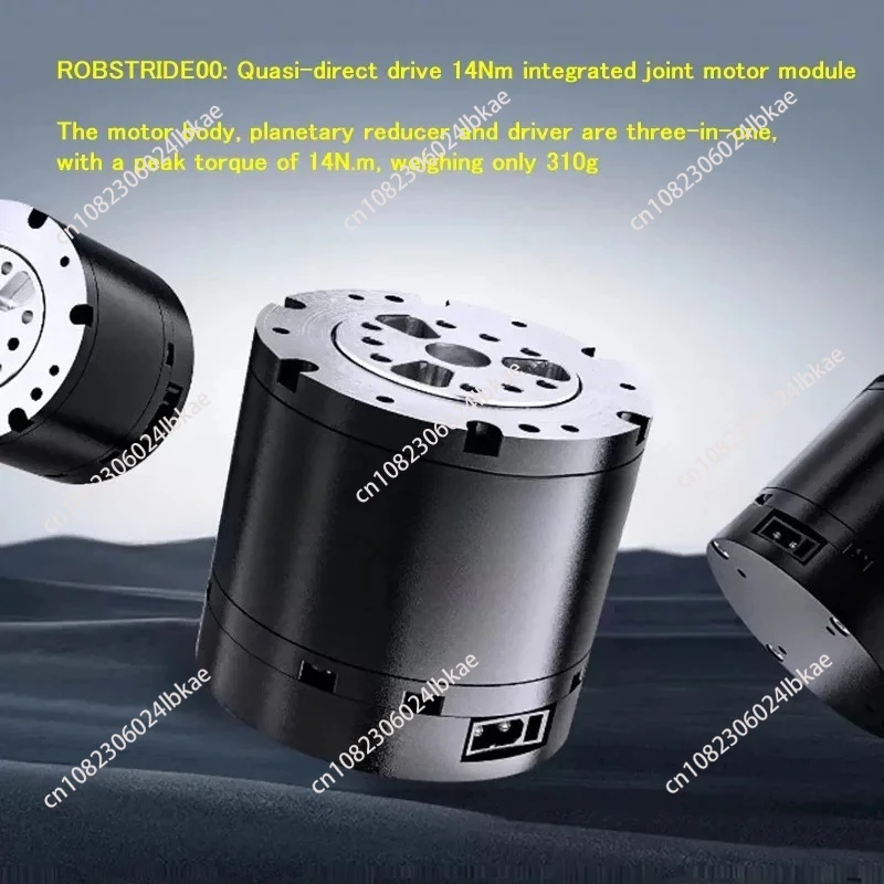 For ROBSTRIDE00: 14Nm 260rpm Quasi - Direct Drive Motor with Integrated Driver and Reducer Joint Motor Module
For ROBSTRIDE00: 14Nm 260rpm Quasi - Direct Drive Motor with Integrated Driver and Reducer Joint Motor Module