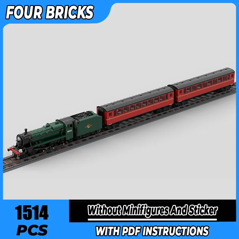 Moc Building Blocks Steam train Technology Modular Bricks Model Gifts Christmas Toys DIY Sets Assembly
Moc Building Blocks Steam train Technology Modular Bricks Model Gifts Christmas Toys DIY Sets Assembly