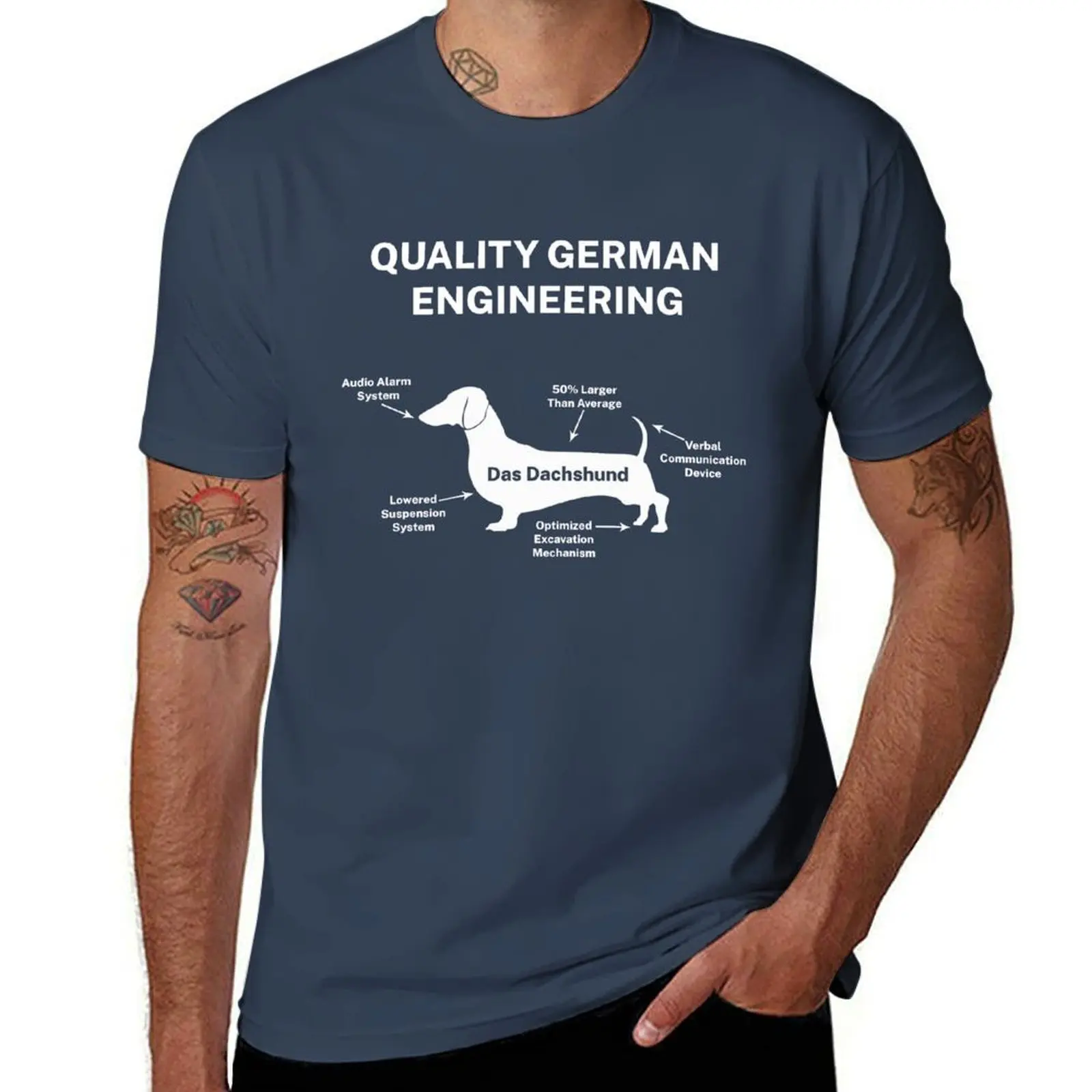 Quality German Engineering Dachshund T-Shirt vintage anime shirt anime clothes Clothing vintage t shirt men
Quality German Engineering Dachshund T-Shirt vintage anime shirt anime clothes Clothing vintage t shirt men