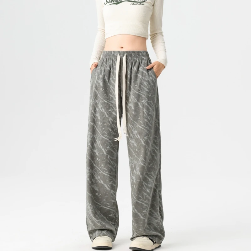 Summer Womens High Waist Baggy Corduroy Pants Casual Vintage Y2K Tie Dye Straight Pants Street American Wide Leg Trousers
Summer Womens High Waist Baggy Corduroy Pants Casual Vintage Y2K Tie Dye Straight Pants Street American Wide Leg Trousers