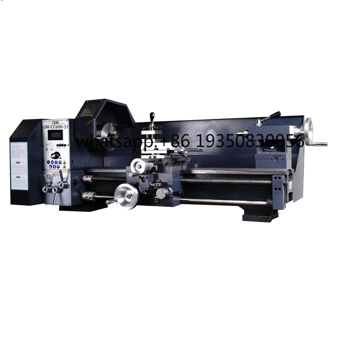 QM-CC600-27 Mini Manual Lathe High Precision 220V Small Benchtop Metalworking Vertical Lathe Three-Jaw Chuck Drilling Milling
QM-CC600-27 Mini Manual Lathe High Precision 220V Small Benchtop Metalworking Vertical Lathe Three-Jaw Chuck Drilling Milling