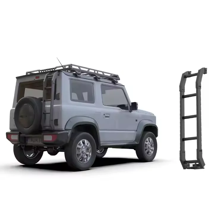 For Suzuki Jimny JB74 2018+ 4x4 Steel Ladder New Hot Sell Off-road Exterior Parts Wholesale Car Tailgate Side Rear Ladder
For Suzuki Jimny JB74 2018+ 4x4 Steel Ladder New Hot Sell Off-road Exterior Parts Wholesale Car Tailgate Side Rear Ladder