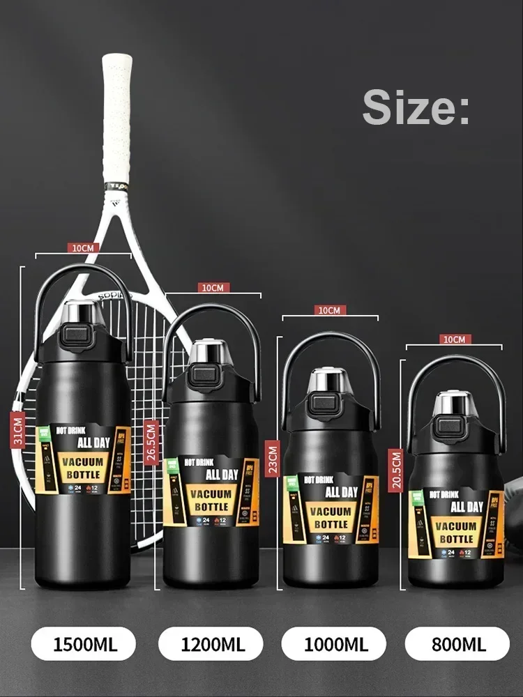304 Stainless Steel Thermal Mug Tumbler Coffee Cup Portable Thermos with Straw Sports Vacuum Flasks Cold Hot Water Bottle Cup
304 Stainless Steel Thermal Mug Tumbler Coffee Cup Portable Thermos with Straw Sports Vacuum Flasks Cold Hot Water Bottle Cup
