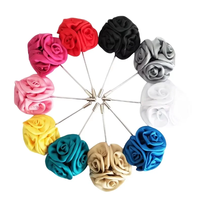 BoYuTe (10 Pieces/Lot) High Quality Rose Flower Lapel Pin Men Brooch Fashion Suit Brooch Pins 17 Colors
BoYuTe (10 Pieces/Lot) High Quality Rose Flower Lapel Pin Men Brooch Fashion Suit Brooch Pins 17 Colors