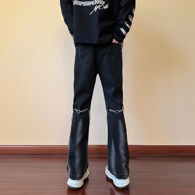 Spring Autumn Men's Tie Dye Jeans High Street Vintage Straight Leg Zipper Flare Pants Design Sensation Wearable Denim Jeans
Spring Autumn Men's Tie Dye Jeans High Street Vintage Straight Leg Zipper Flare Pants Design Sensation Wearable Denim Jeans