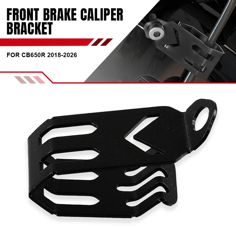 Motorcycle Front Brake Caliper Bracket CNC Front Brake Line Hose Clamp Holder For HONDA CB650R CB 650R 2018-2023 2024 2025 2026
Motorcycle Front Brake Caliper Bracket CNC Front Brake Line Hose Clamp Holder For HONDA CB650R CB 650R 2018-2023 2024 2025 2026