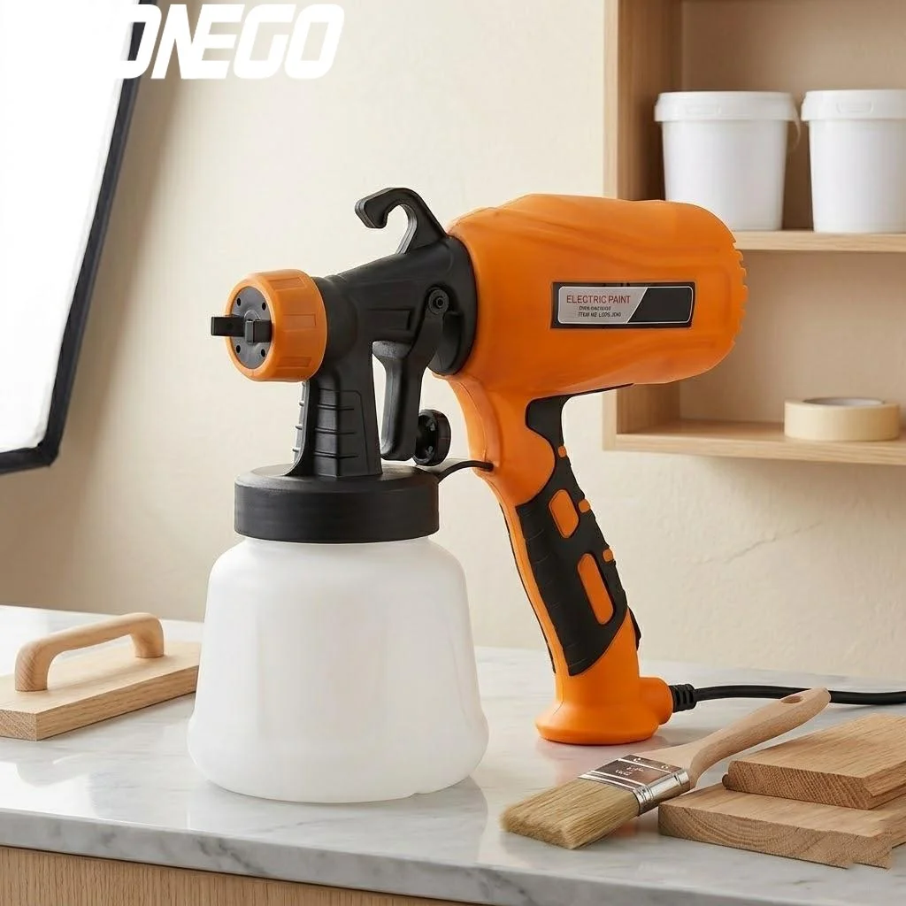 550W Electric Spray Gun 950ml Detachable Canister 3 Spray Patterns Easy Clean Home Outdoor Painting High Efficiency
550W Electric Spray Gun 950ml Detachable Canister 3 Spray Patterns Easy Clean Home Outdoor Painting High Efficiency