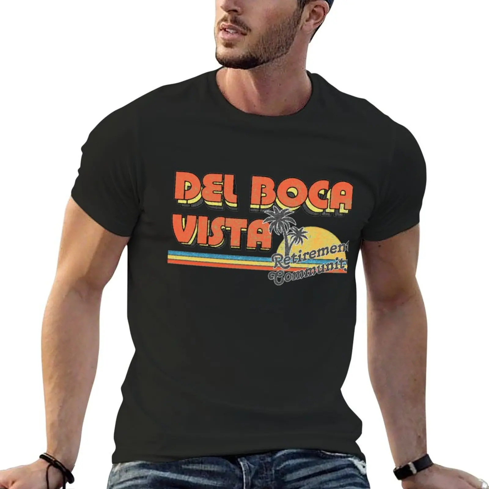 Del Boca Vista Faded T-Shirt anime stuff man clothes designer t shirt men
Del Boca Vista Faded T-Shirt anime stuff man clothes designer t shirt men
