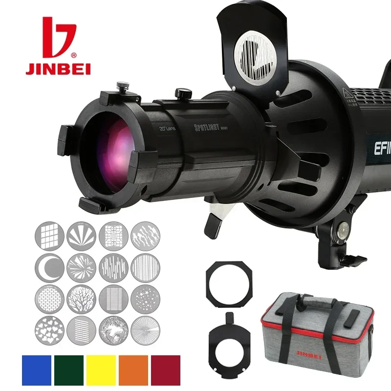 JINBEI EF-ZF3 Focalize Conical Snoot Bowens Mount Photography Photo Condenser Art Special Effect Beam Light With Shapes Gobo Gel
JINBEI EF-ZF3 Focalize Conical Snoot Bowens Mount Photography Photo Condenser Art Special Effect Beam Light With Shapes Gobo Gel