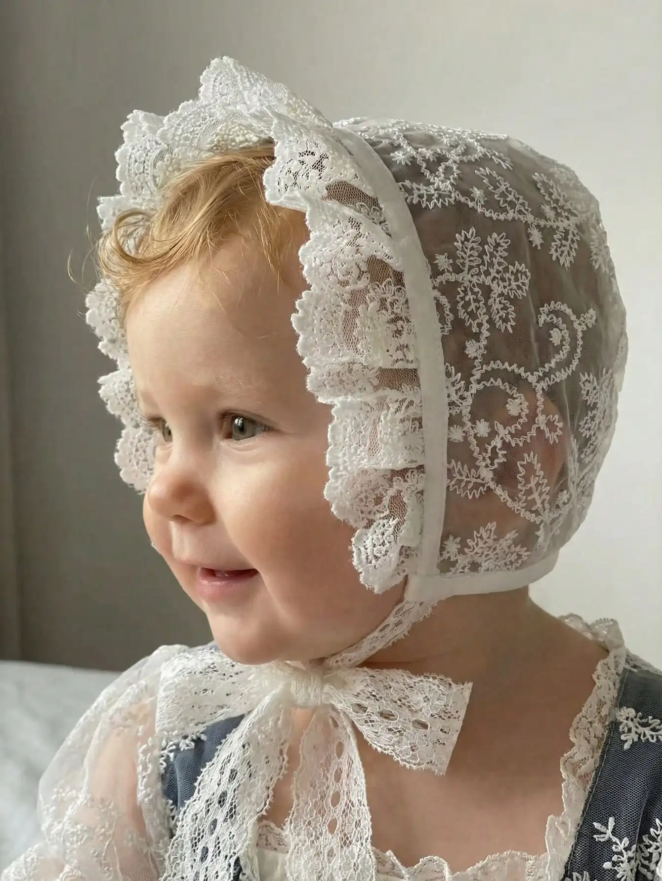 1pcsSoft Baby Girl Palace Princess Hat Lace Heavy Embroidery Newborn Baptism Beanie Baby Hat White / Beige, 3-12 Months
1pcsSoft Baby Girl Palace Princess Hat Lace Heavy Embroidery Newborn Baptism Beanie Baby Hat White / Beige, 3-12 Months