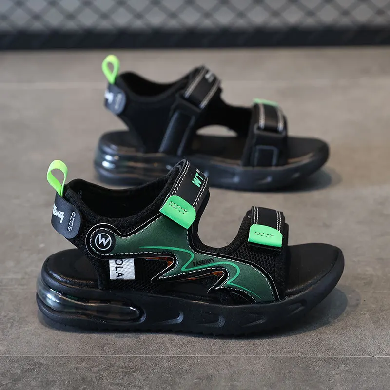Kid Casual Sandals Fashion Breathable Summer Non-slip Children Flat Shoes Boy Sports 2025 New Soft Soled Open Toe Beach Large
Kid Casual Sandals Fashion Breathable Summer Non-slip Children Flat Shoes Boy Sports 2025 New Soft Soled Open Toe Beach Large