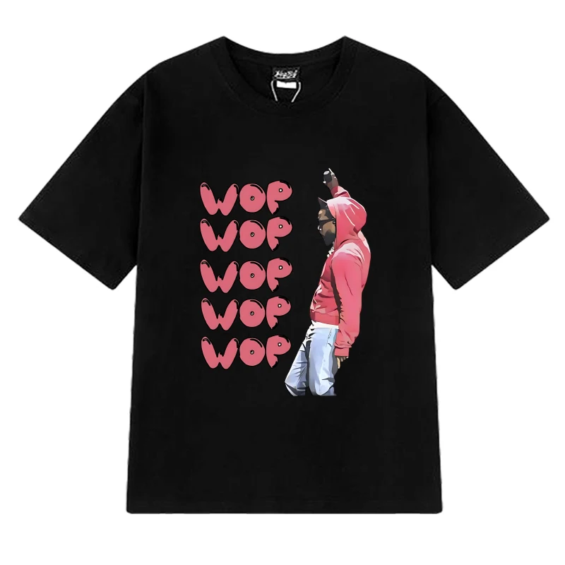 Hot rapper Kendrick Lamar Fashion Graphic T Shirt Unisex Hip Hop streetwear Men Women 100% Cotton black short sleeve T-shirts
Hot rapper Kendrick Lamar Fashion Graphic T Shirt Unisex Hip Hop streetwear Men Women 100% Cotton black short sleeve T-shirts