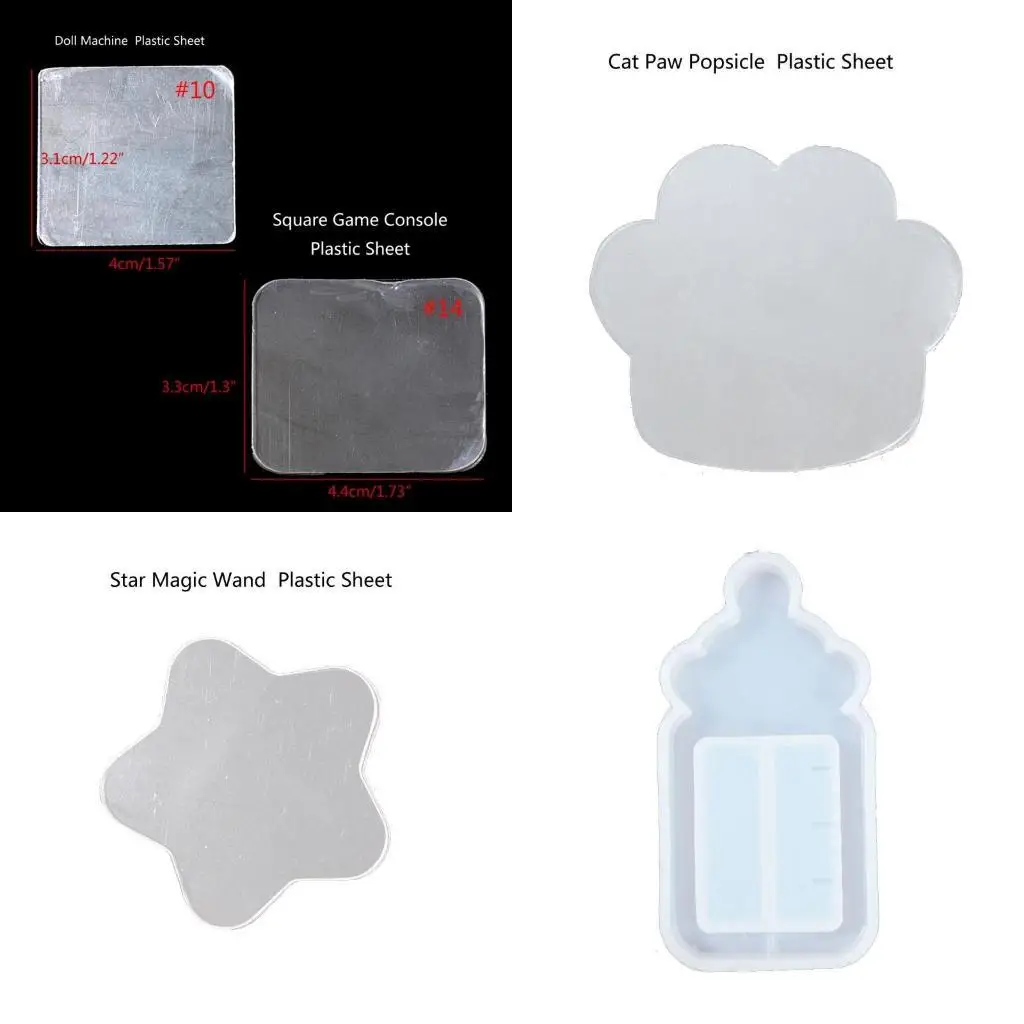 A52E Silicone Resin Casting Molds Epoxy Mold Charm Pendant Mold for Jewelry Keychain Pendant Decor Craft Making DIY
A52E Silicone Resin Casting Molds Epoxy Mold Charm Pendant Mold for Jewelry Keychain Pendant Decor Craft Making DIY