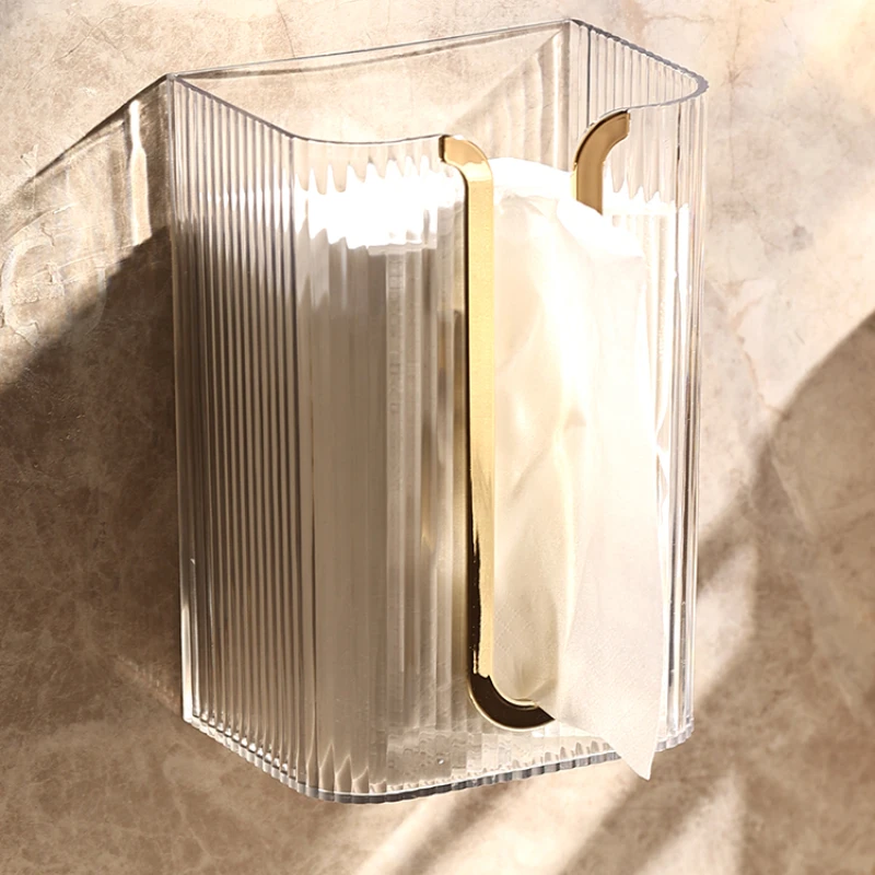 zq Tissue Box Wall-Mounted Paper Extraction Box Storage Box Punch-Free Kitchen Upside down Tissue Box
zq Tissue Box Wall-Mounted Paper Extraction Box Storage Box Punch-Free Kitchen Upside down Tissue Box