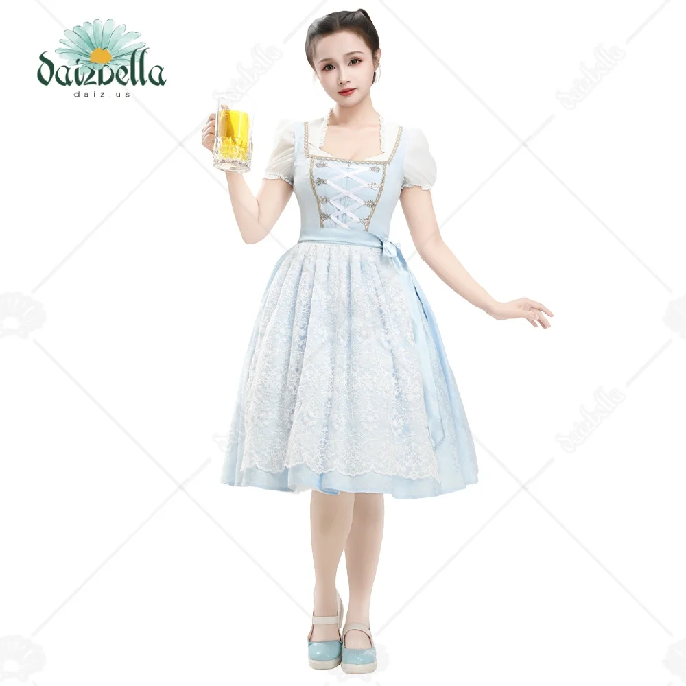 DAIZBELLA Women's Oktoberfest Dirndl Dress German Square Neck Bavarian Costumes Top Dress Apron Set Halloween Cosplay Costume
DAIZBELLA Women's Oktoberfest Dirndl Dress German Square Neck Bavarian Costumes Top Dress Apron Set Halloween Cosplay Costume