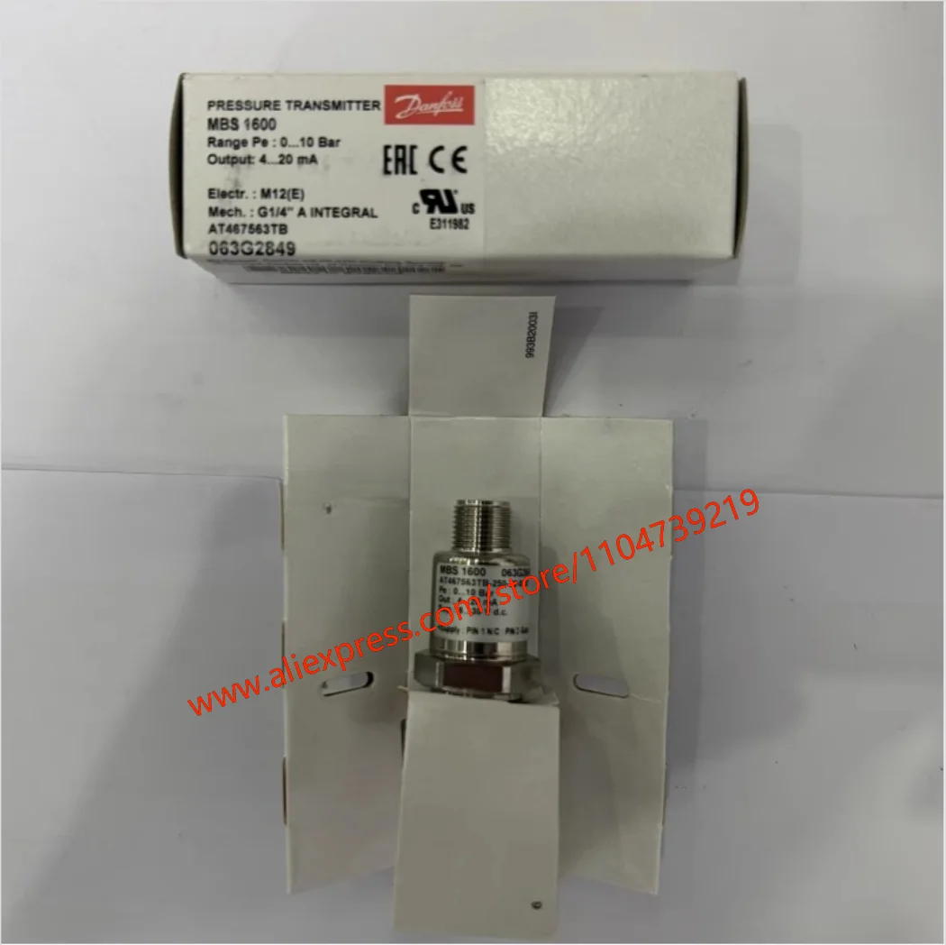 MBS1650 pressure sensor 063G2844/063G2846/063G2847/063G2848/063G2859 Danfoss
MBS1650 pressure sensor 063G2844/063G2846/063G2847/063G2848/063G2859 Danfoss