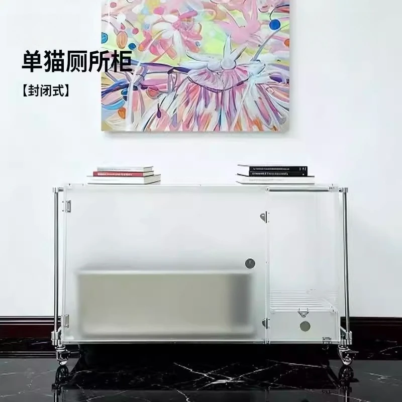 Pet closed large space toilet, exquisite pet household goods
Pet closed large space toilet, exquisite pet household goods
