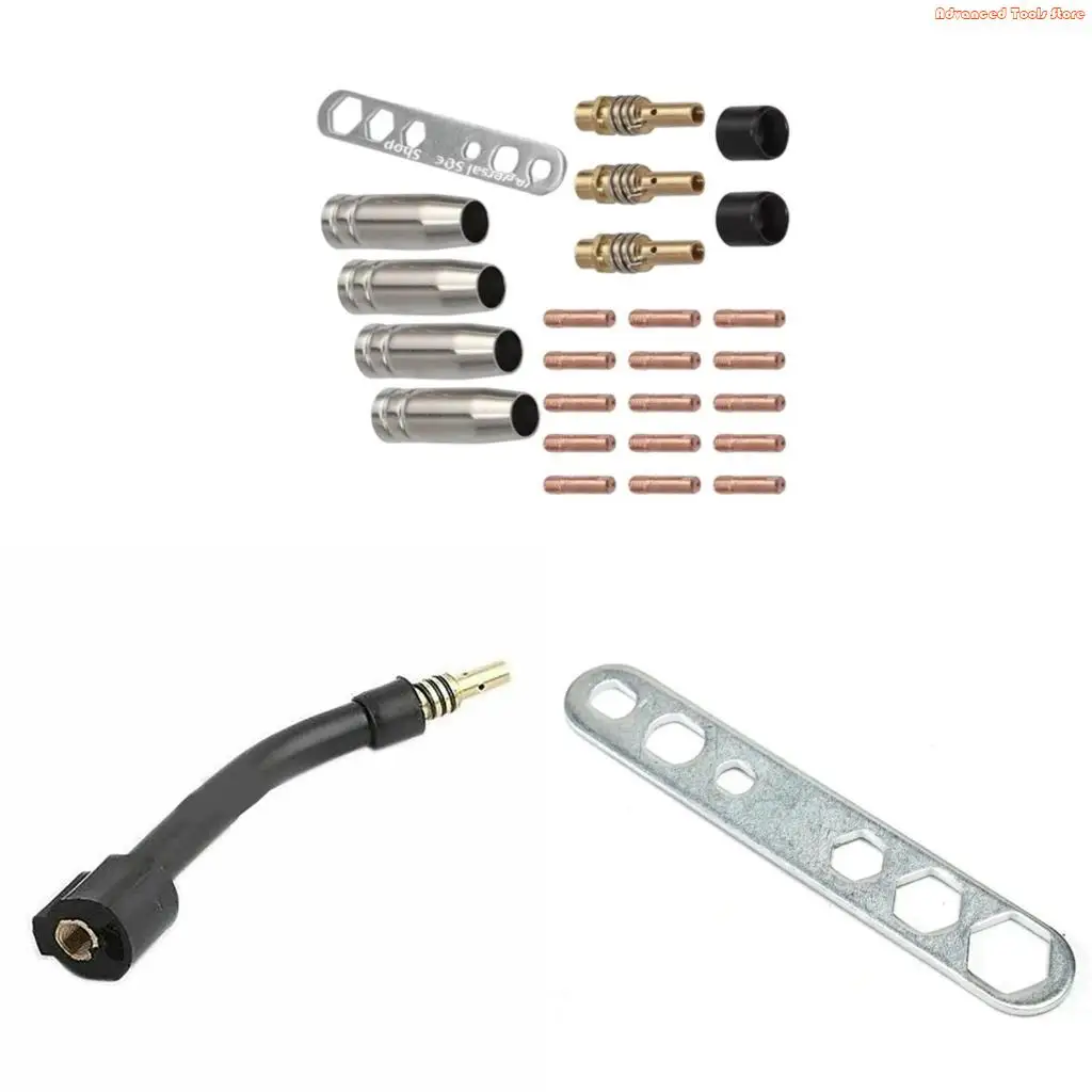 Комплект сварочных насадок с болтовым соединением и улучшенной проводимостью, соответствующий горелкам MOVE, термостойкость W91B
Комплект сварочных насадок с болтовым соединением и улучшенной проводимостью, соответствующий горелкам MOVE, термостойкость W91B