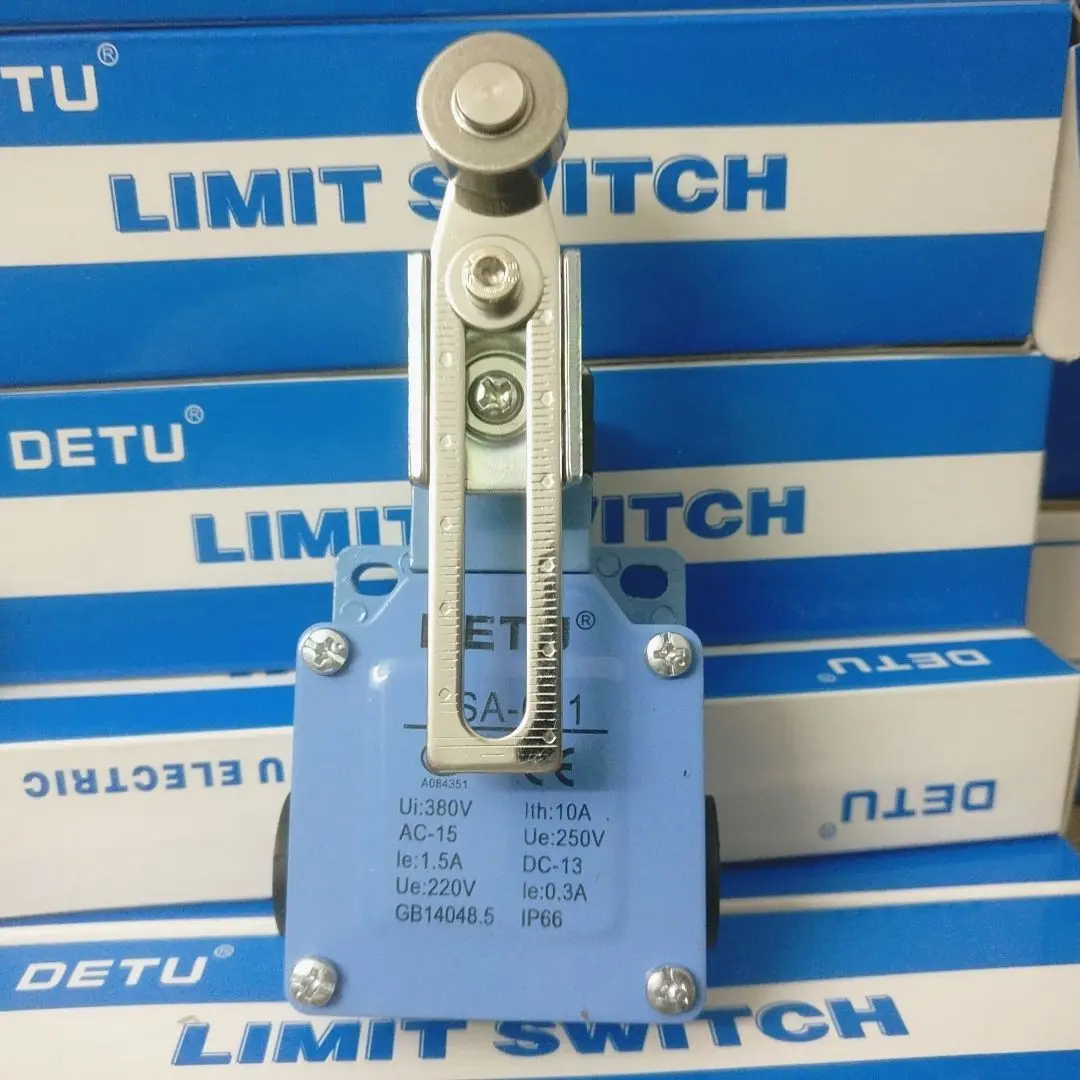 Detu Electric DETU metal shell limit travel switch CSA-031 adjustable swing arm
Detu Electric DETU metal shell limit travel switch CSA-031 adjustable swing arm