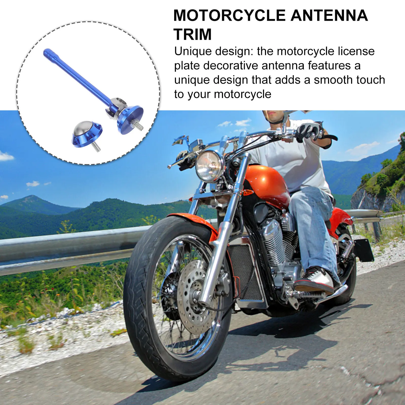 Modified Antenna Motorcycle Custom Hole Trim Chrome Plug Delete Cap Mount Durable Weather Resistant Easy
Modified Antenna Motorcycle Custom Hole Trim Chrome Plug Delete Cap Mount Durable Weather Resistant Easy