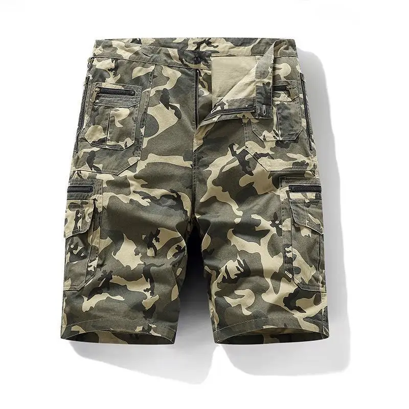 Summer Men's Loose Straight Leg Cropped Pants Multi Pocket Cotton Workwear Shorts Plus Size Fashion Casual Mid Length Pants
Summer Men's Loose Straight Leg Cropped Pants Multi Pocket Cotton Workwear Shorts Plus Size Fashion Casual Mid Length Pants
