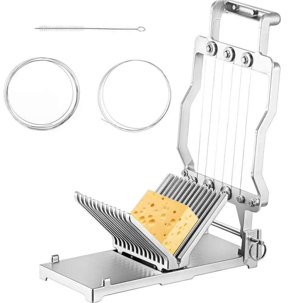 Cheese Cutter Wire 1cm 2cm Replaceable Blade 304 Stainless Steel Aluminum Alloy Commercial Kitchen Baking Tool
Cheese Cutter Wire 1cm 2cm Replaceable Blade 304 Stainless Steel Aluminum Alloy Commercial Kitchen Baking Tool