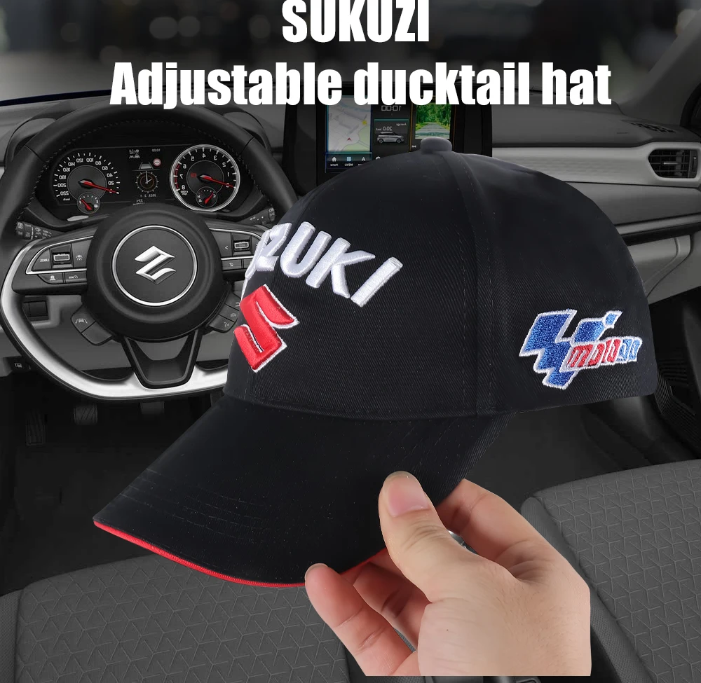Fashion Unisex Embroidery Baseball Caps Center Cover For Suzuki Swift Grand Vitara IGNIS ALTO Baleno Jimny Grand Car Accessories
Fashion Unisex Embroidery Baseball Caps Center Cover For Suzuki Swift Grand Vitara IGNIS ALTO Baleno Jimny Grand Car Accessories