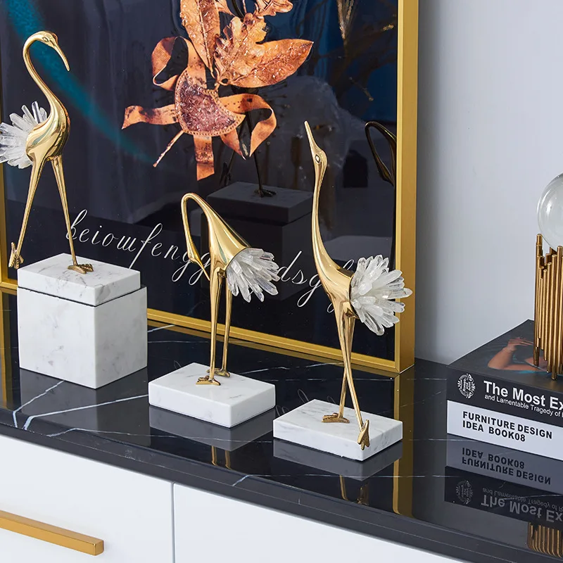 Light Luxury Modern Crystal Crane Decoration Home Living Room Wine Cabinet TV Cabinet Soft Outfit Decoration Decoration
Light Luxury Modern Crystal Crane Decoration Home Living Room Wine Cabinet TV Cabinet Soft Outfit Decoration Decoration