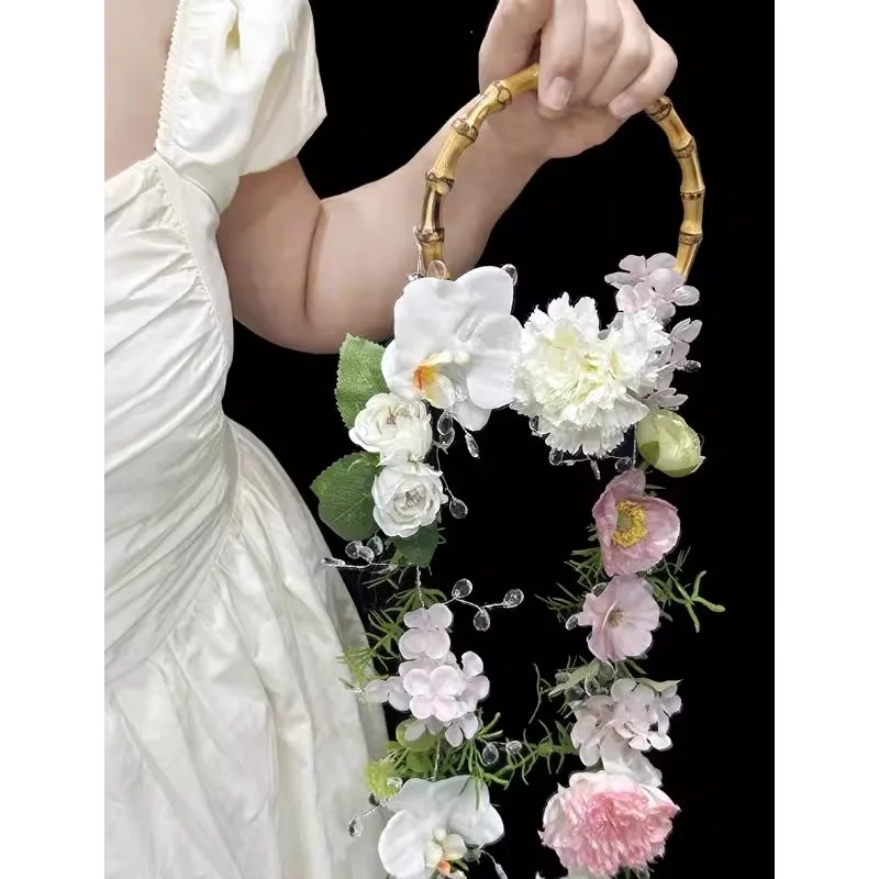 Цвет дофамина, имитация букета цветов, свадебное платье, ручной букет для съемки, подходит для спален и гостиных
Цвет дофамина, имитация букета цветов, свадебное платье, ручной букет для съемки, подходит для спален и гостиных