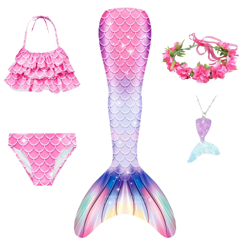 ◆2026Girls Mermaid Tails Swimsuit Bikini Halloween Costume with Monofin for Swimming Ariel Cosplay◆…~
◆2026Girls Mermaid Tails Swimsuit Bikini Halloween Costume with Monofin for Swimming Ariel Cosplay◆…~