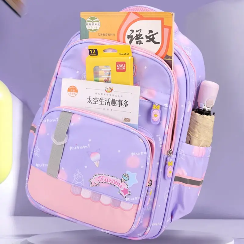 Sanrioed Anime Cartoon Large Capacity Student Backpack Kuromi Cute Children Girl Boy Schoolbag Kindergarten Shoulder Bag Gift
Sanrioed Anime Cartoon Large Capacity Student Backpack Kuromi Cute Children Girl Boy Schoolbag Kindergarten Shoulder Bag Gift