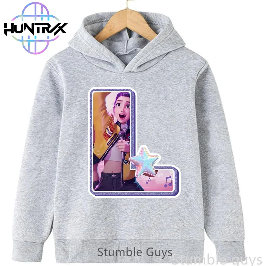 Autumn Kids Kpop Demon Hunters Hoodie Boys Clothes Girls Letter A-Z Print Anime Style Outdoor Wear Hooded Sweatshirt
Autumn Kids Kpop Demon Hunters Hoodie Boys Clothes Girls Letter A-Z Print Anime Style Outdoor Wear Hooded Sweatshirt