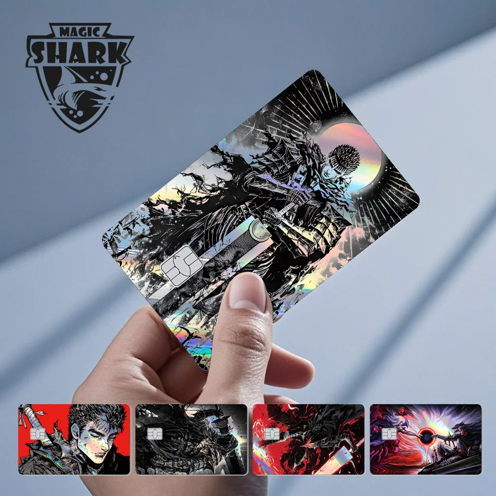 Magic Shark B-Berserk Guts Dark Anime Laser Holographic Front Sticker Film Skin for Debit Credit Card 2026 New
Magic Shark B-Berserk Guts Dark Anime Laser Holographic Front Sticker Film Skin for Debit Credit Card 2026 New