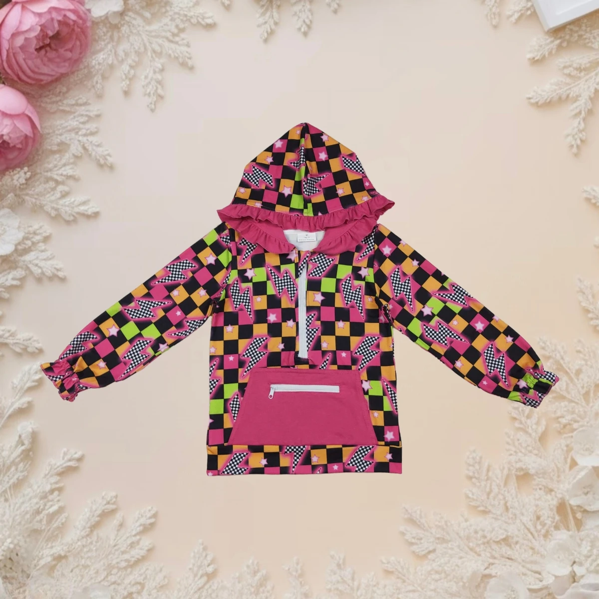 Hot Sale Baby Girl Hoodie Pockets Toddler Kids Jacket Long Sleeve Plaid Zipper Pullover Hooded Sweatshirt Fall Winter Outwear
Hot Sale Baby Girl Hoodie Pockets Toddler Kids Jacket Long Sleeve Plaid Zipper Pullover Hooded Sweatshirt Fall Winter Outwear