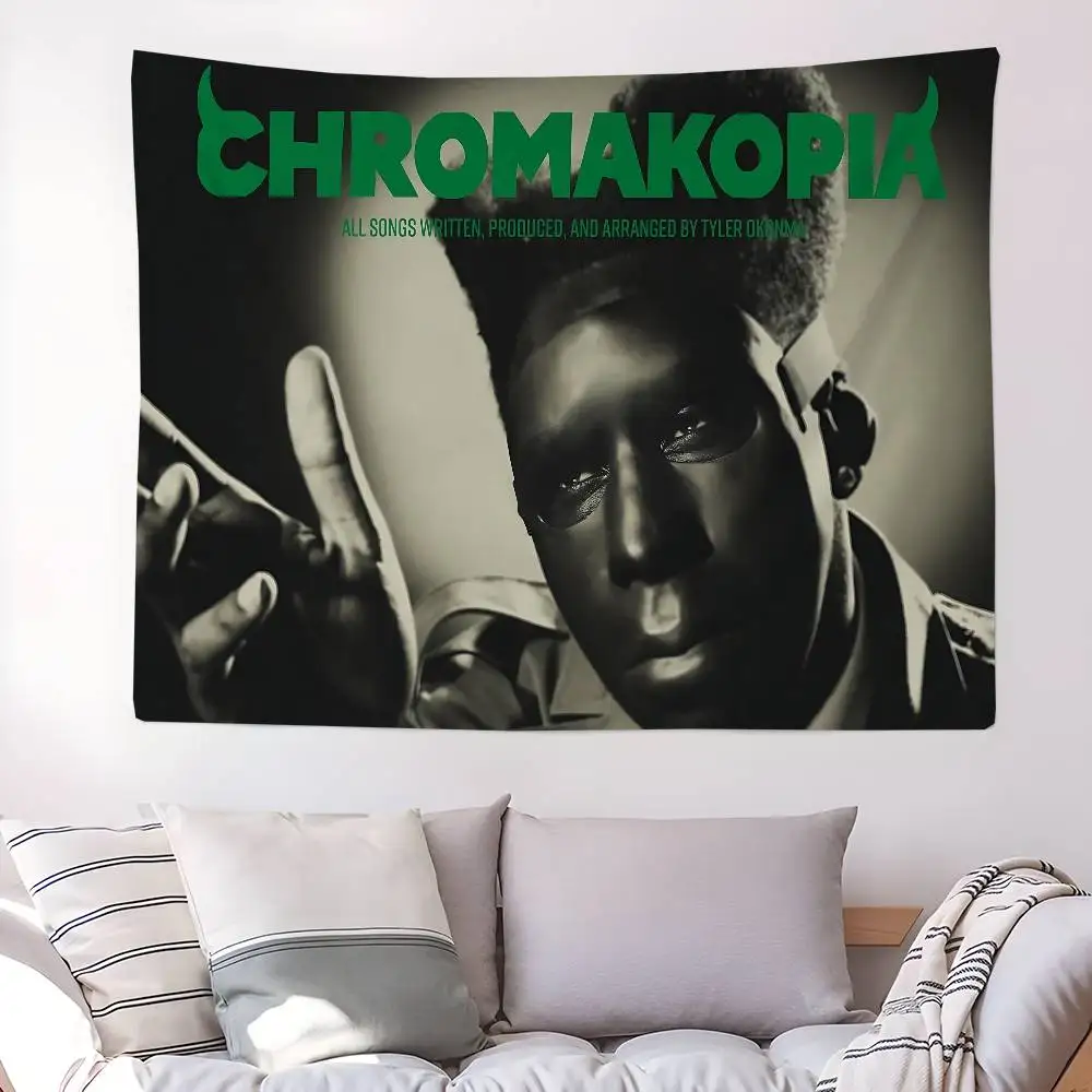 Rapper T-Tyler T-The C-Creator Anime Tapestry Hippie Flower Wall Carpets Dorm Decor Cheap Hippie Wall Hanging
Rapper T-Tyler T-The C-Creator Anime Tapestry Hippie Flower Wall Carpets Dorm Decor Cheap Hippie Wall Hanging