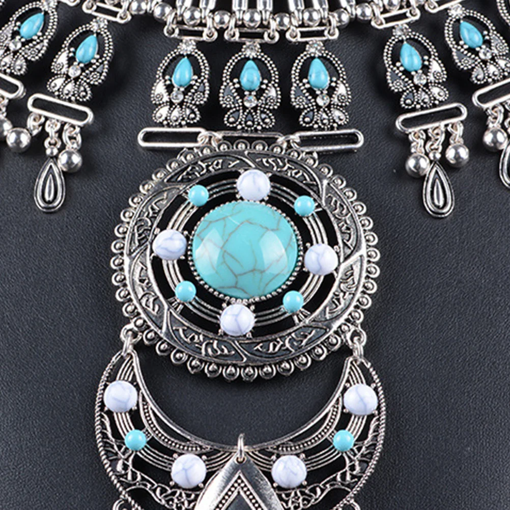 Bohemian Style Necklace Silver Retro Vintage Ethnic Style Fashion Jewelry Women Daily Wear Elegant Unique Design Gift
Bohemian Style Necklace Silver Retro Vintage Ethnic Style Fashion Jewelry Women Daily Wear Elegant Unique Design Gift