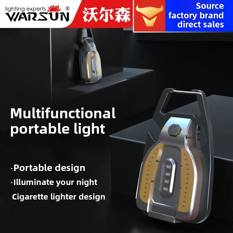Keychain Light Outdoor Camping EDC Work Light USB Charging Mini Tool Magnetic Strong Light High Brightness Tactical Flashlight
Keychain Light Outdoor Camping EDC Work Light USB Charging Mini Tool Magnetic Strong Light High Brightness Tactical Flashlight