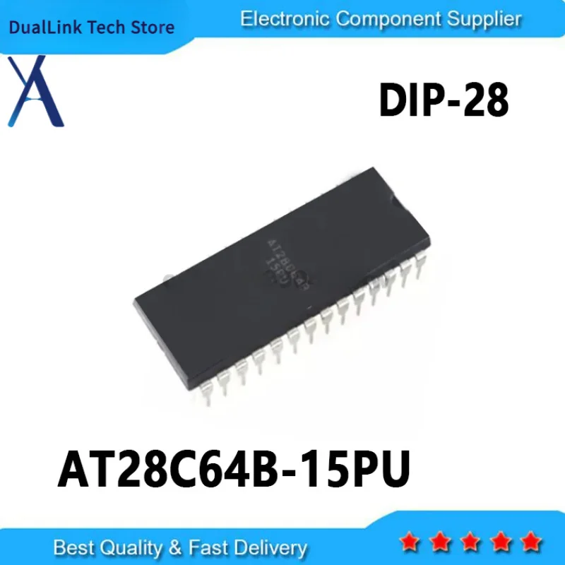 10PCS/LOT New and Original AT28C64B AT28C64B-15PU DIP-28
10PCS/LOT New and Original AT28C64B AT28C64B-15PU DIP-28