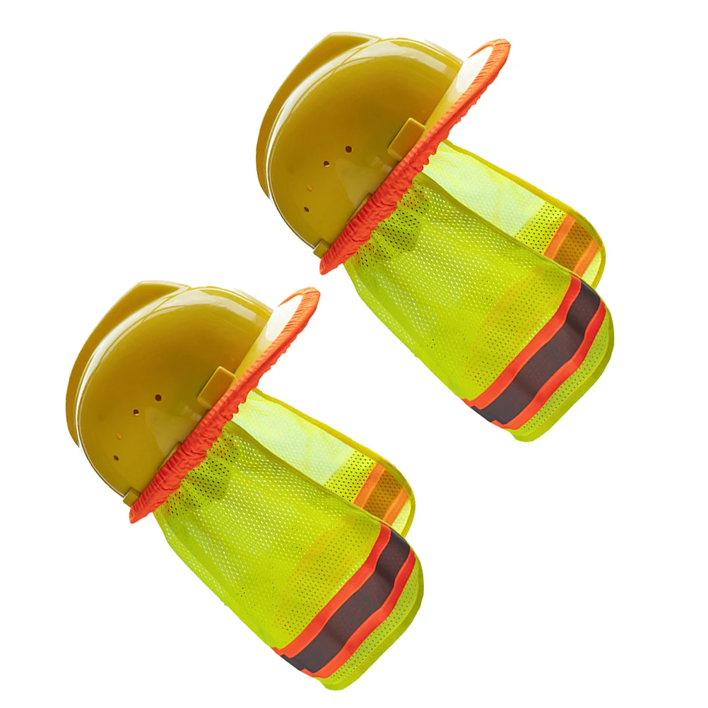 2pcs Sun Hat Cover Mesh Neck Shield Reflective Stripe Hard Hat Accessory Outdoor Safety Protection for Gardening Hiking Cycling
2pcs Sun Hat Cover Mesh Neck Shield Reflective Stripe Hard Hat Accessory Outdoor Safety Protection for Gardening Hiking Cycling
