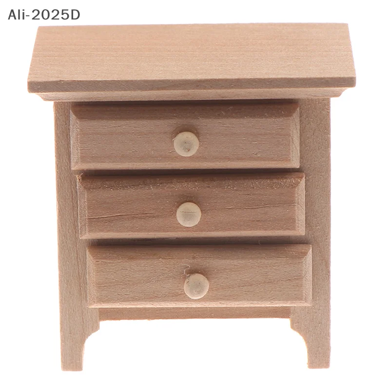1/12 Dollhouse Miniature Wood Bedside Cabinet Model Furniture Accessories
1/12 Dollhouse Miniature Wood Bedside Cabinet Model Furniture Accessories