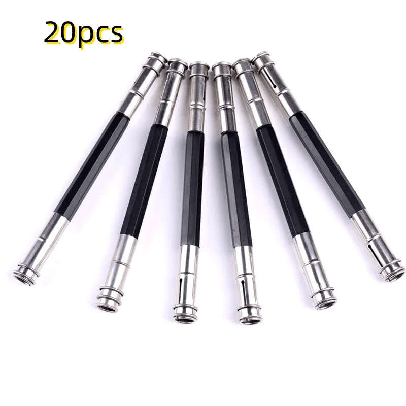 20 шт. регулируемый металлический удлинитель для карандашей, профессиональный художественный/школьный/офисный инструмент для рисования, письма, рисования, прочный дизайн
20 шт. регулируемый металлический удлинитель для карандашей, профессиональный художественный/школьный/офисный инструмент для рисования, письма, рисования, прочный дизайн