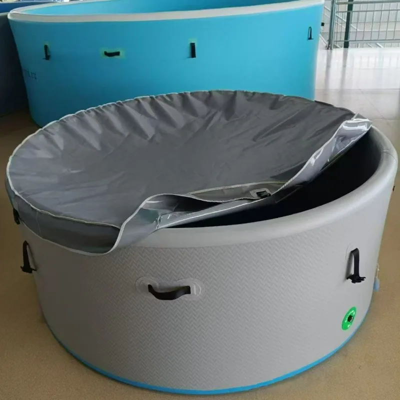 Round inflatable swimming pool Household outdoor pool, folding movable swimming pool thickened
Round inflatable swimming pool Household outdoor pool, folding movable swimming pool thickened