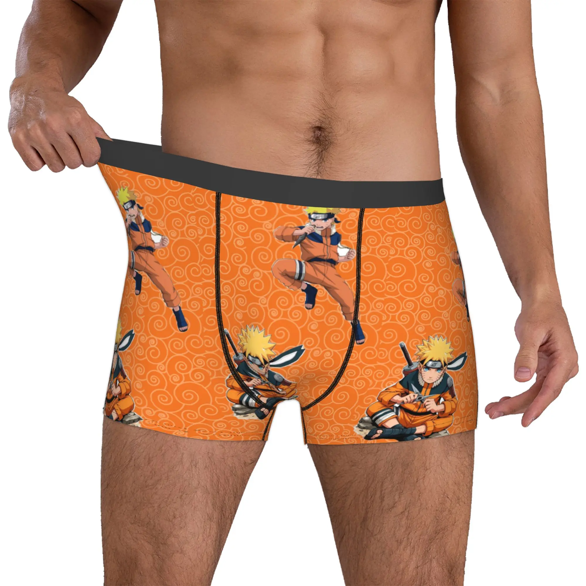 Custom Uzumaki N-Narutoes Cartoon Underwear Men Printed Boxer Briefs Shorts Panties Breathable Underpants
Custom Uzumaki N-Narutoes Cartoon Underwear Men Printed Boxer Briefs Shorts Panties Breathable Underpants