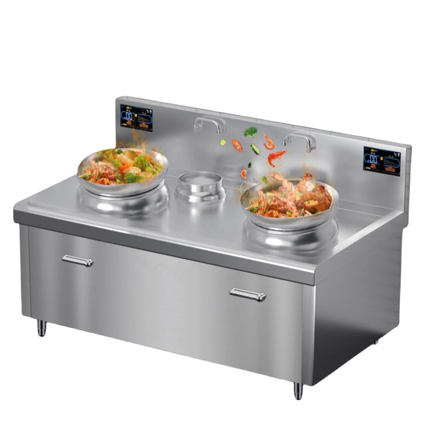 380v Commercial Concave Cooking Stove 2 Burner Wok Range Restaurant Cooktop Cooker Electric High Power Induction Cookers
380v Commercial Concave Cooking Stove 2 Burner Wok Range Restaurant Cooktop Cooker Electric High Power Induction Cookers