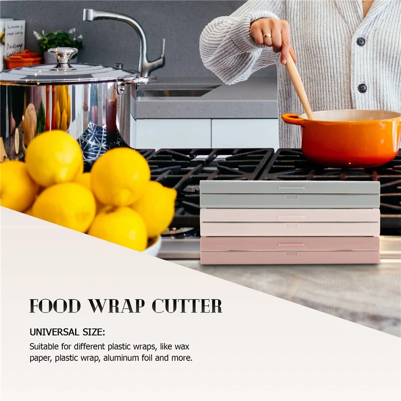 A05I-3 Pieces Plastic Wrap Dispenser , Food Wrap Cling Film Storage Organizer, Kitchen Aluminum Foil/Foil Wax Paper
A05I-3 Pieces Plastic Wrap Dispenser , Food Wrap Cling Film Storage Organizer, Kitchen Aluminum Foil/Foil Wax Paper