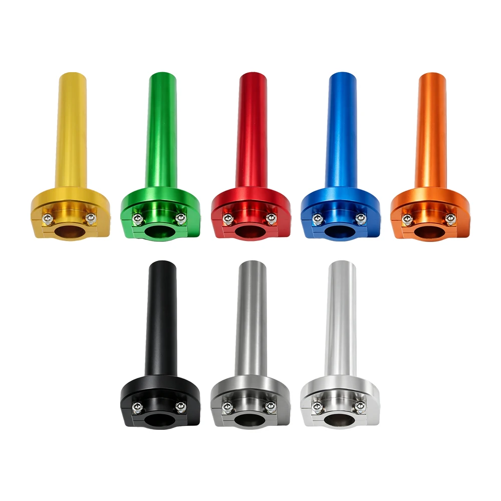 7/8" 22mm CNC Aluminum Quick Twist Throttle Grip Kit With Cable For 50-125cc Dirt Pit Bike ATV Scooter Universal Parts
7/8" 22mm CNC Aluminum Quick Twist Throttle Grip Kit With Cable For 50-125cc Dirt Pit Bike ATV Scooter Universal Parts